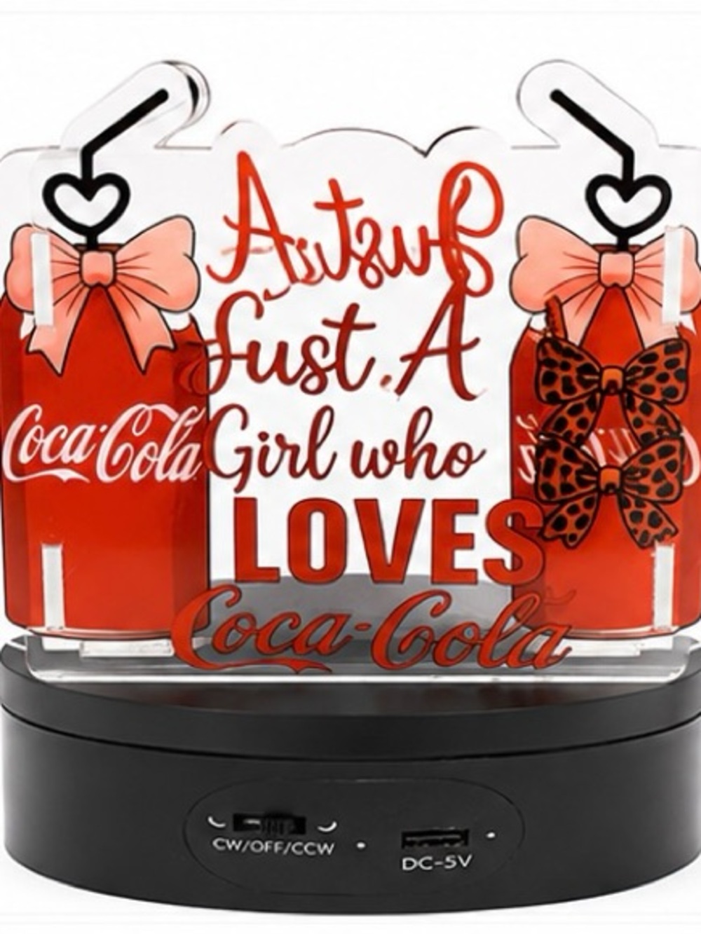 Coke Acrylic Pencil Box
